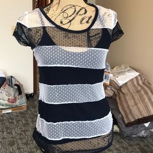 2 pc INC short sleeve top NWT